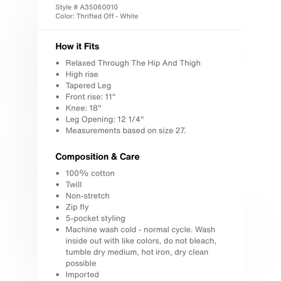 Levi’s Mom jeans (27X30) - Picture 14 of 15